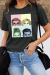 Portraits Graphic Print T-shirt