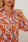 Ditsy Floral Collared Neck Shirt