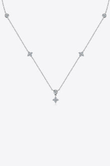 Moissanite 925 Sterling Silver Necklace